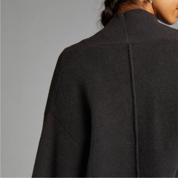 ANTHROPOLOGY MAEVE Brown Chocolate Clara Shawl Cardigan - Picture 5 of 11